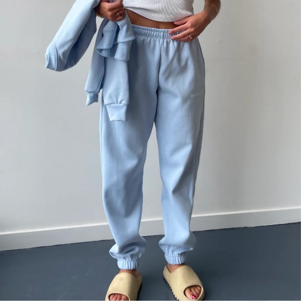 Mr Winston Baby Blue Trackpants Sz M